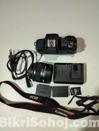 Canon EOS M50 Mark II 24.1MP With 15-45MM IS STM Lens